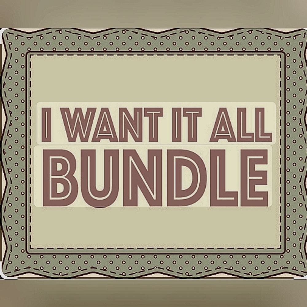 Accepting bundle offers!
